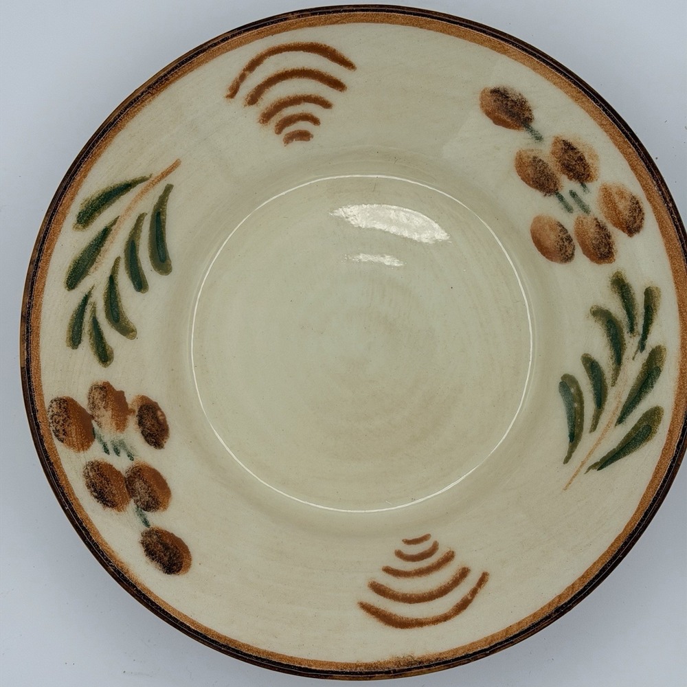 Williams Sonoma Ceramiche Arianna Round Pasta Bowl Rare Hand Painted from Italy